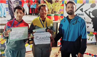 Our sports enthusiasts made their way towards triumph and climbed  the next success ladder by making it to the National Championship 2022* and made Chintelians proud yet again.