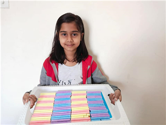 Imagination to create various masterpieces with the help of patterns.