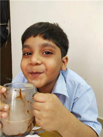 Milk Party by our joyous little Chintelians