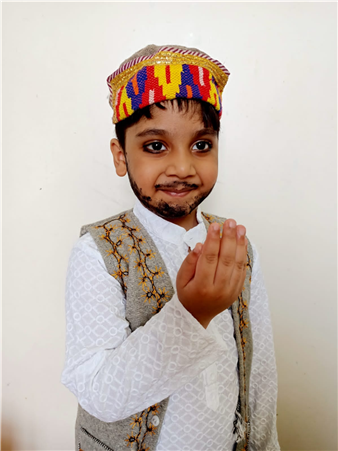 The teeny weenies of *The Chintels School* were introduced to the different *”States of India”* through a *Fancy Dress Show*.