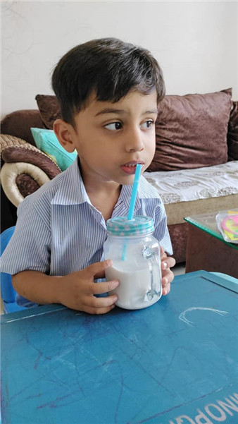 Milk Party by our joyous little Chintelians